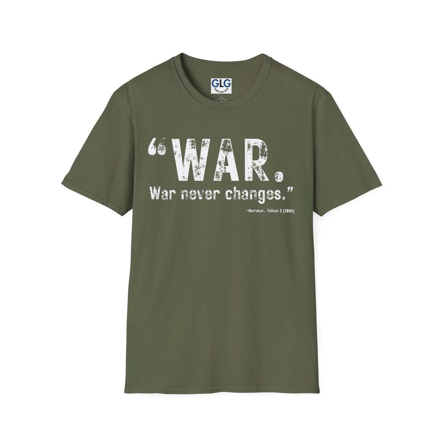 Fallout. War. War never changes. T-Shirt