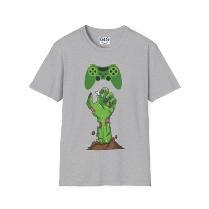 Zombie reaching for controller T-shirt