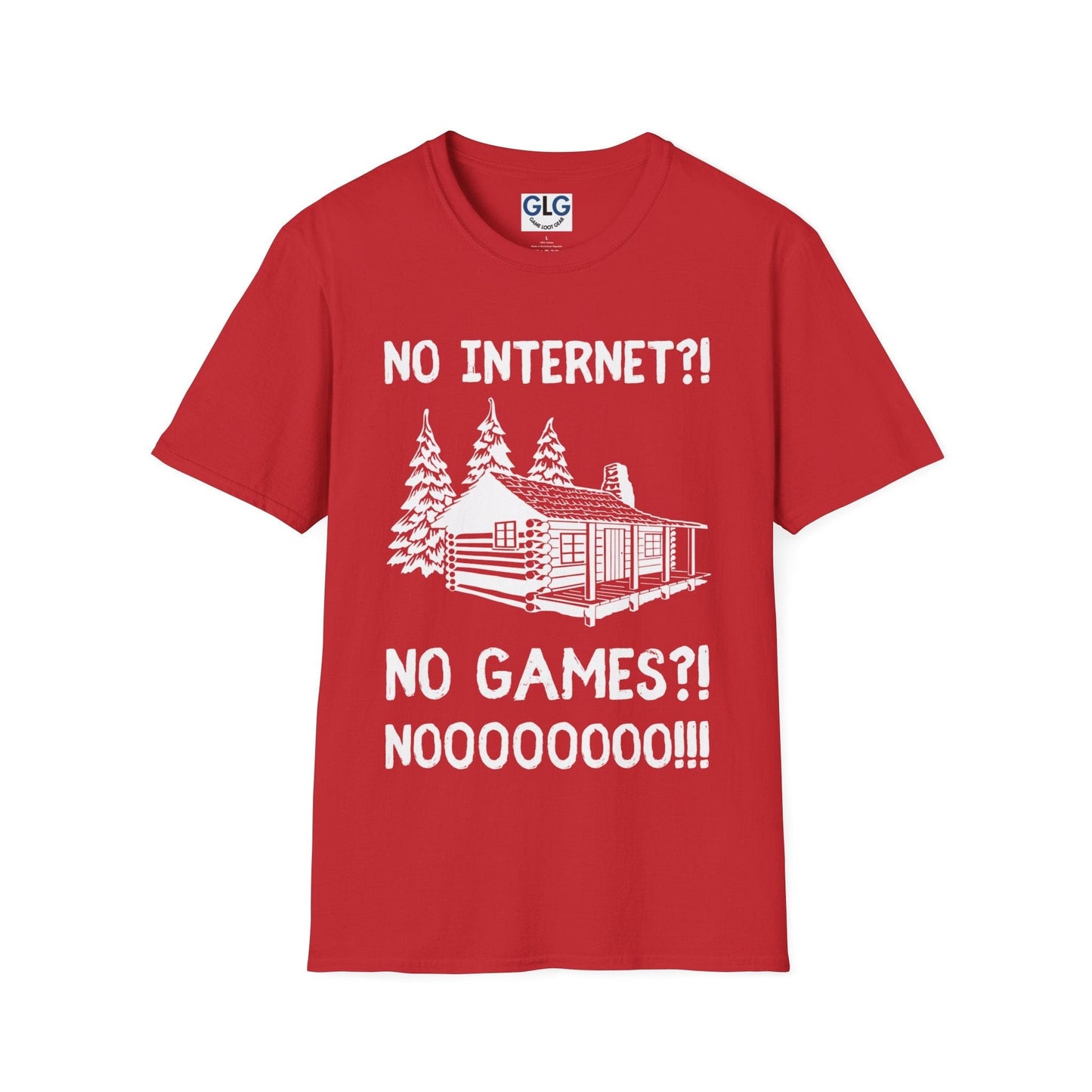 No Internet?! No Games?! NOOO!!! T-shirt