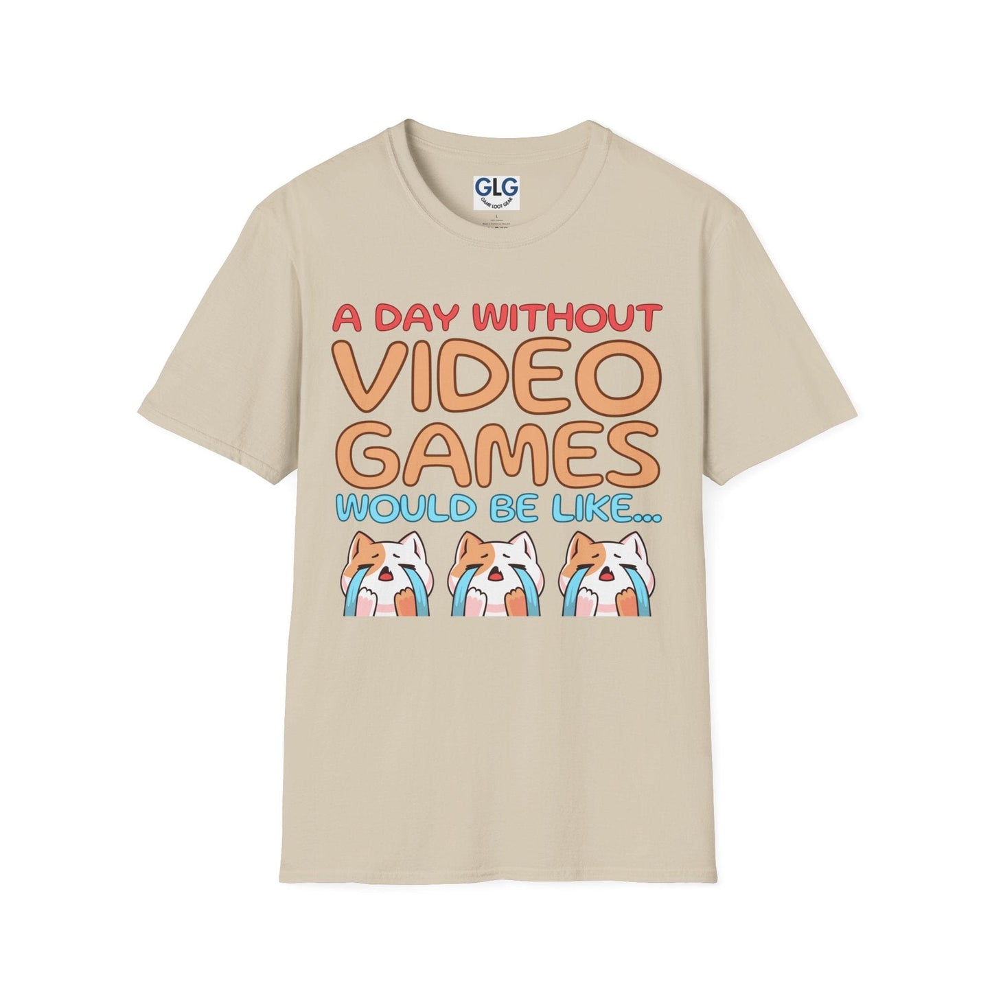 A day without video games would be like... T-shirt