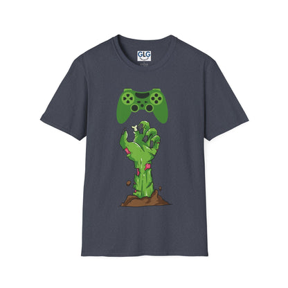 Zombie reaching for controller T-shirt