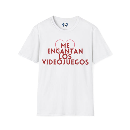 Me encantan los videojuegos ("I Love Games" in Spanish) T-Shirt