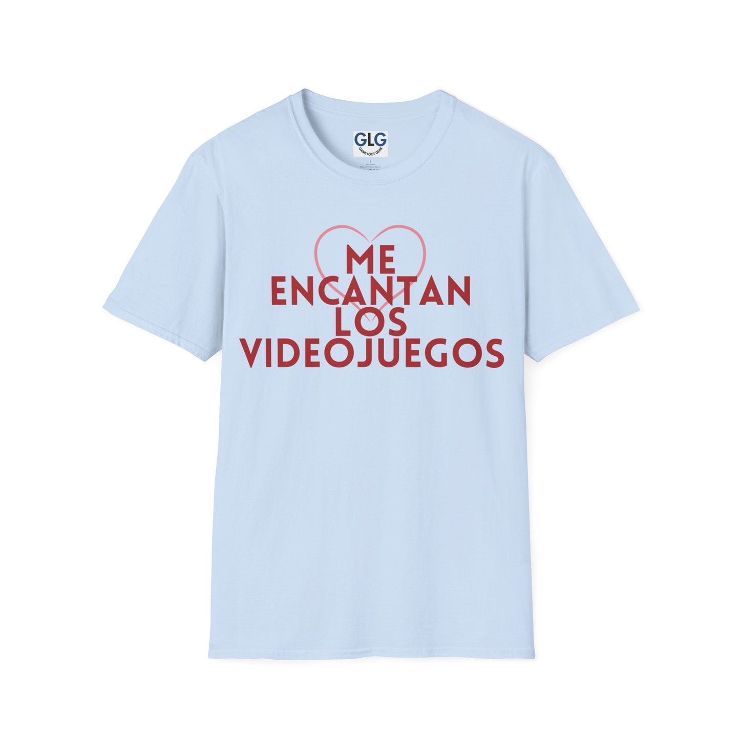 Me encantan los videojuegos ("I Love Games" in Spanish) T-Shirt