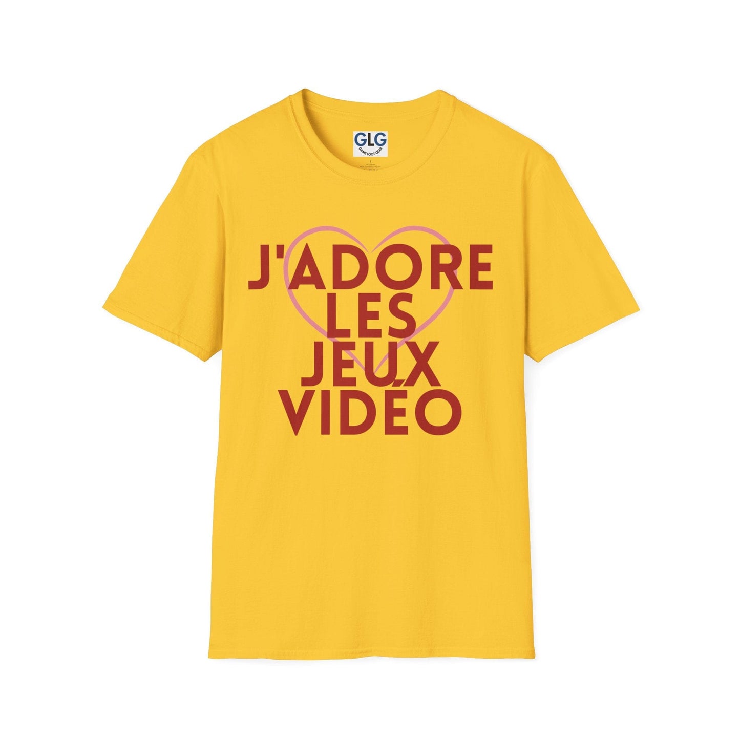 J'adore les jeux vidéo (I Love Video Games, in French) T-Shirt