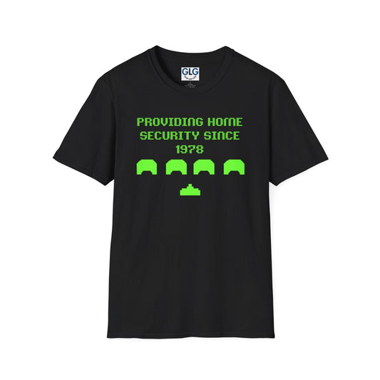 Space Invader Home Security T-shirt