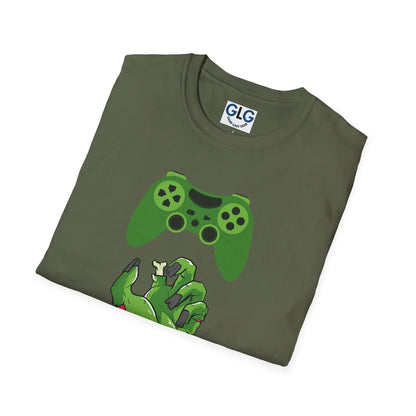 Zombie reaching for controller T-shirt