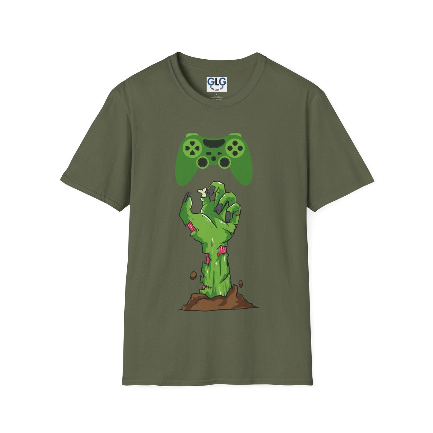 Zombie reaching for controller T-shirt