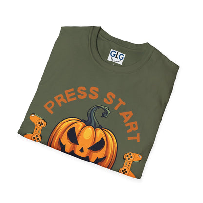 Press Start for a Fright Night! Halloween variant T-Shirt