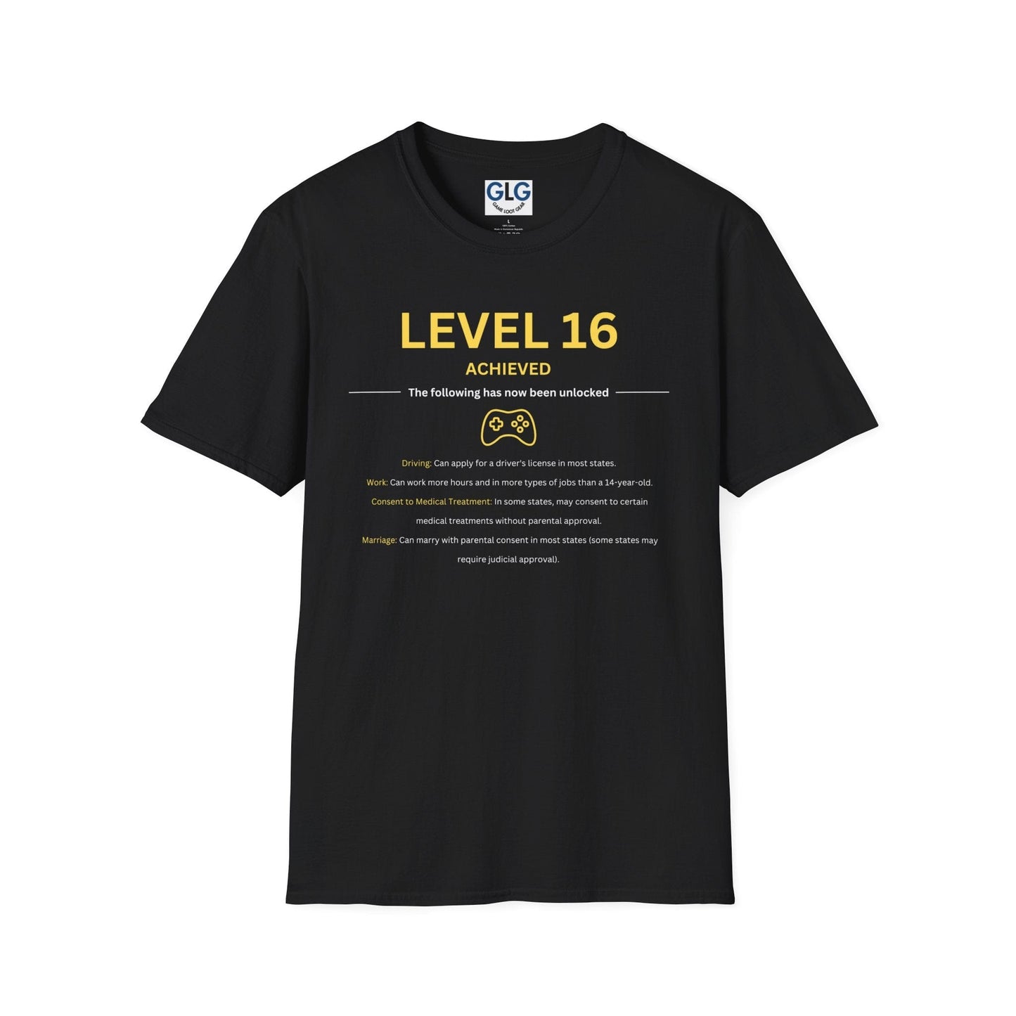 LEVEL 16 The following has now been unlocked T-Shirt