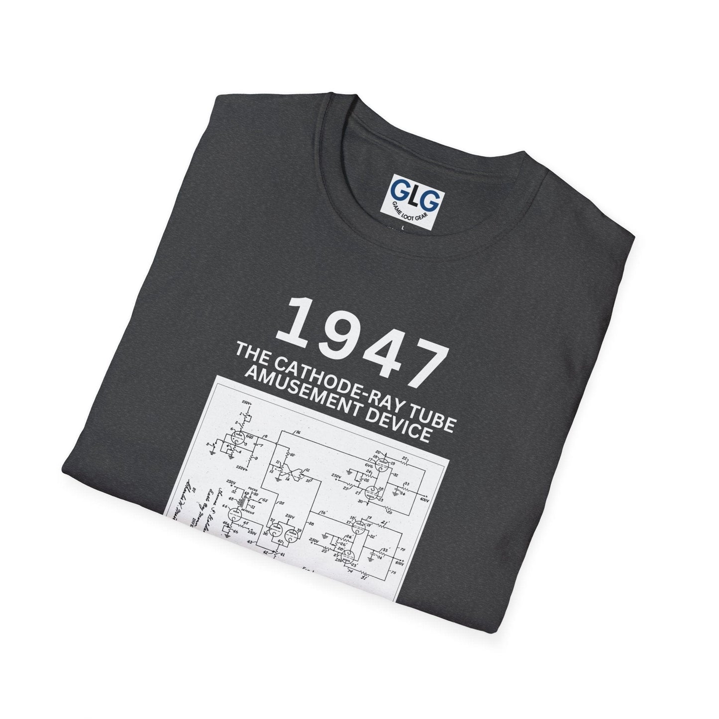 The first video game, conceived, 1947 T-Shirt