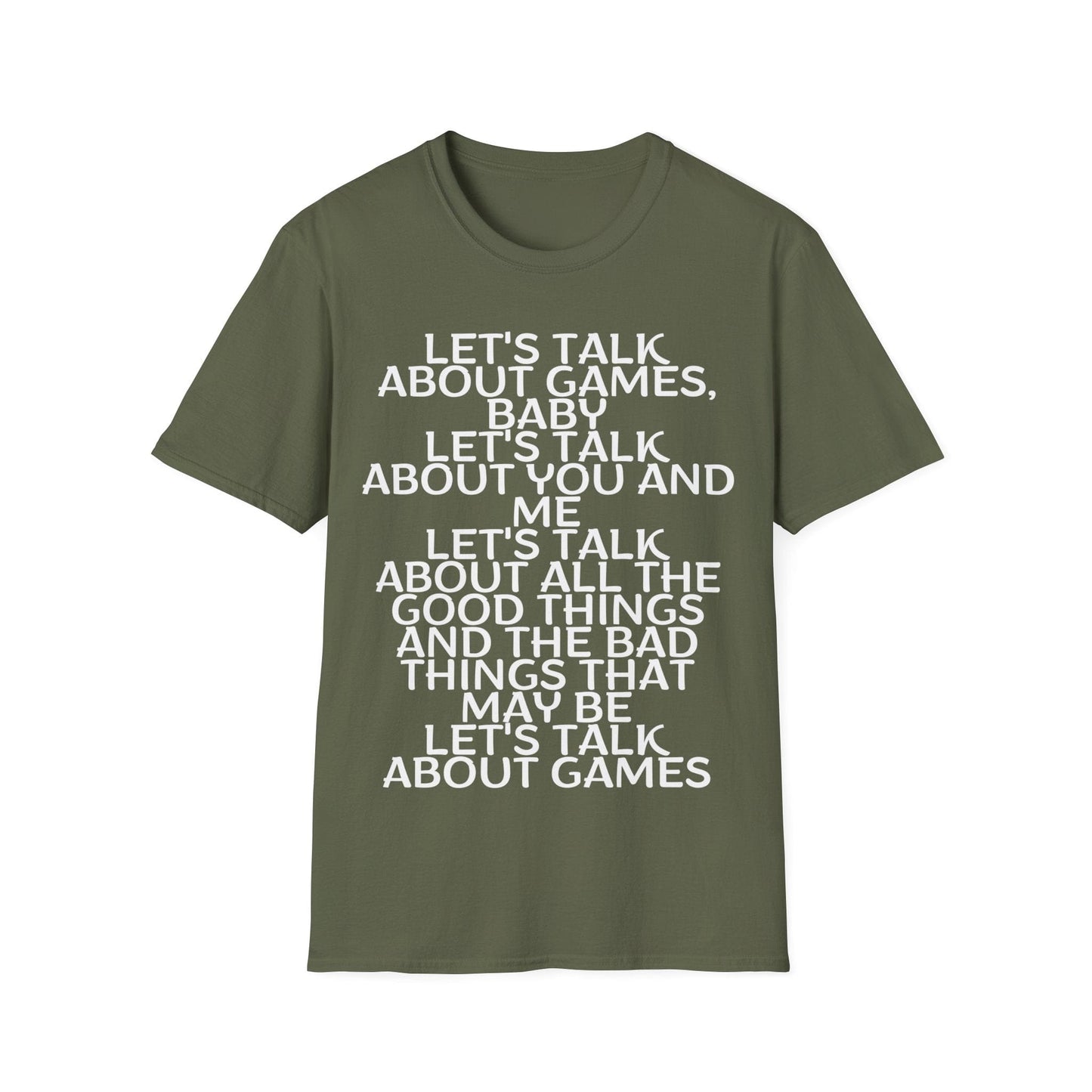 Let's talk about games, baby T-Shirt