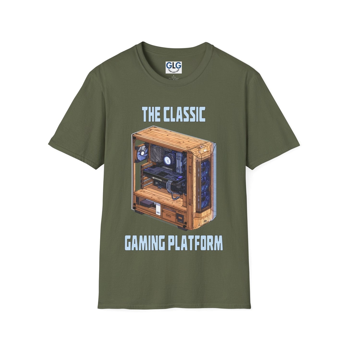 The Classic Gaming PC Platform T-Shirt