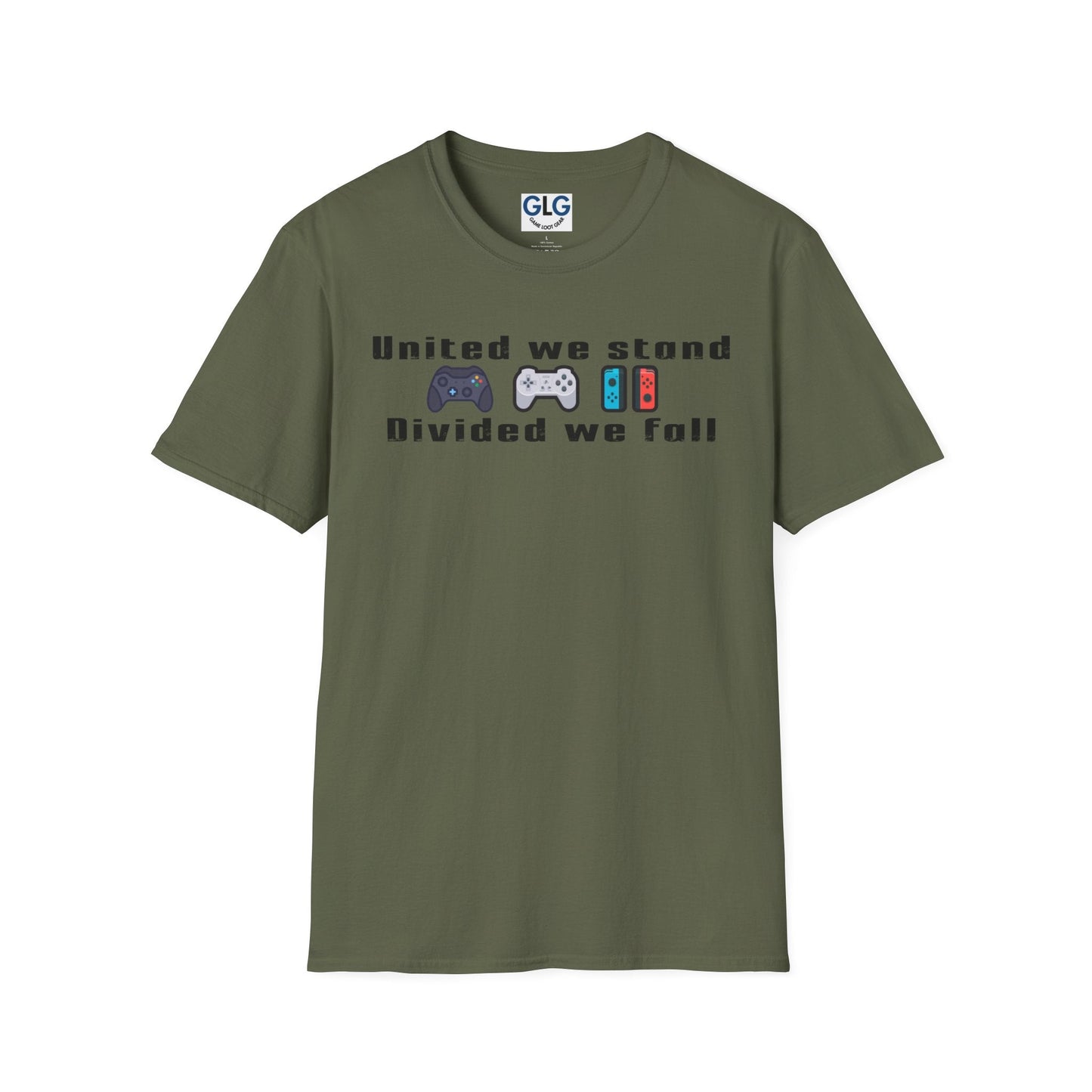 United we Stand, divided we fall, Video Game T-shirt