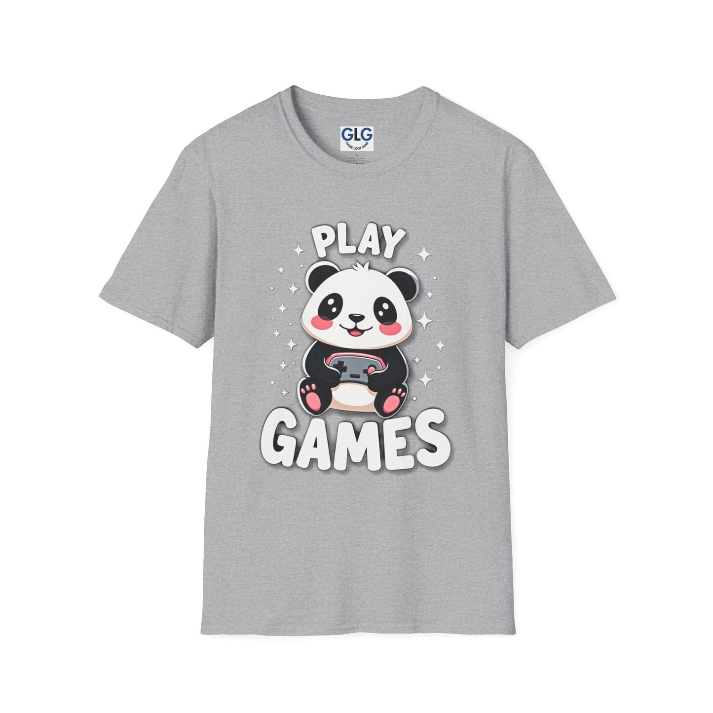 Play Games Panda T-shirt