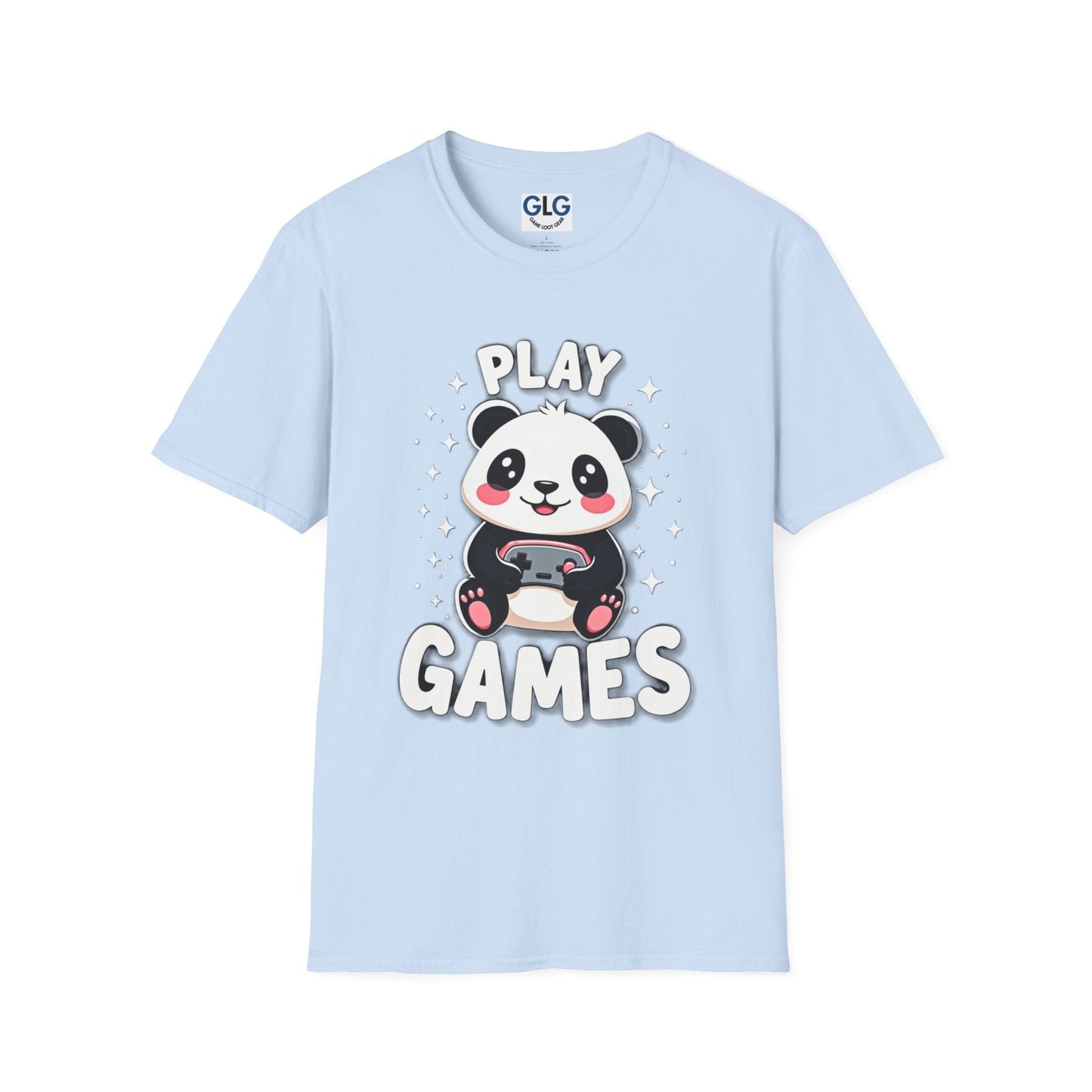 Play Games Panda T-shirt