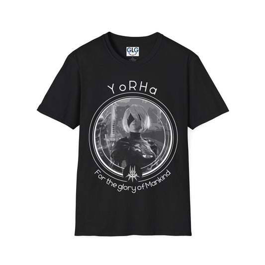 Nier Automata. Yorha For the Glory of Mankind T-Shirt