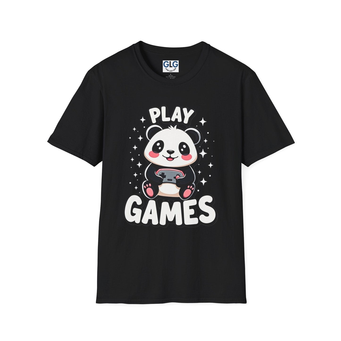 Play Games Panda T-shirt