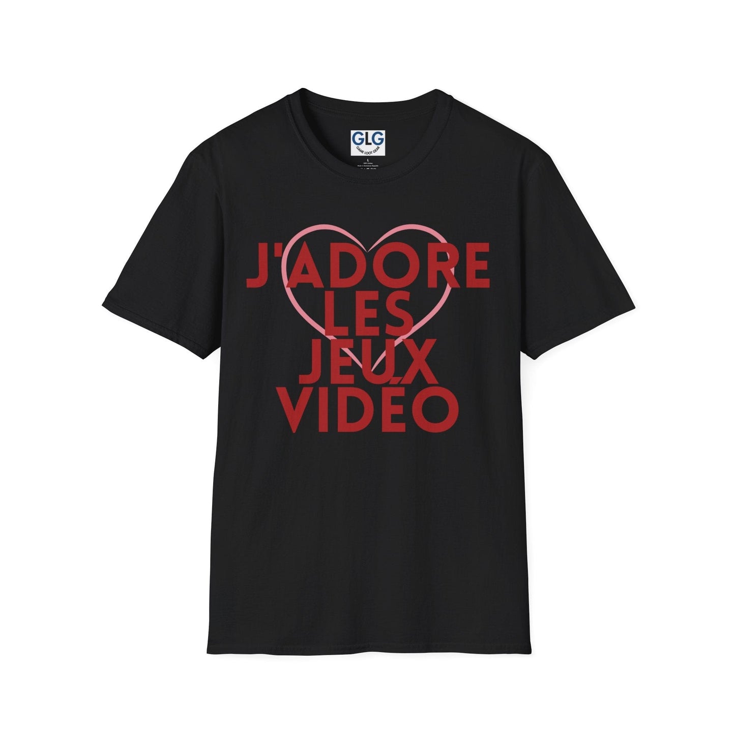 J'adore les jeux vidéo (I Love Video Games, in French) T-Shirt