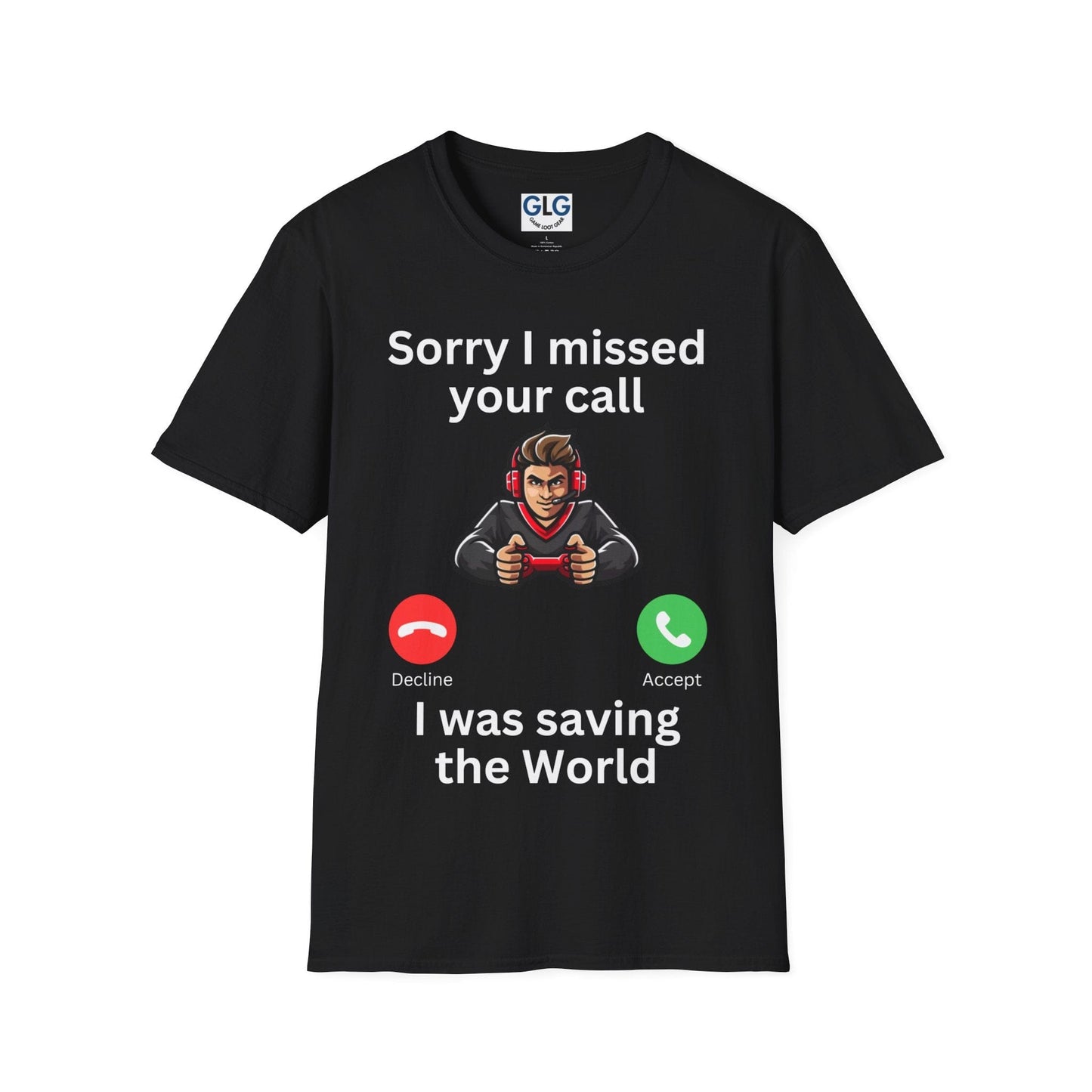 Sorry I missed your call, boy gamer T-Shirt