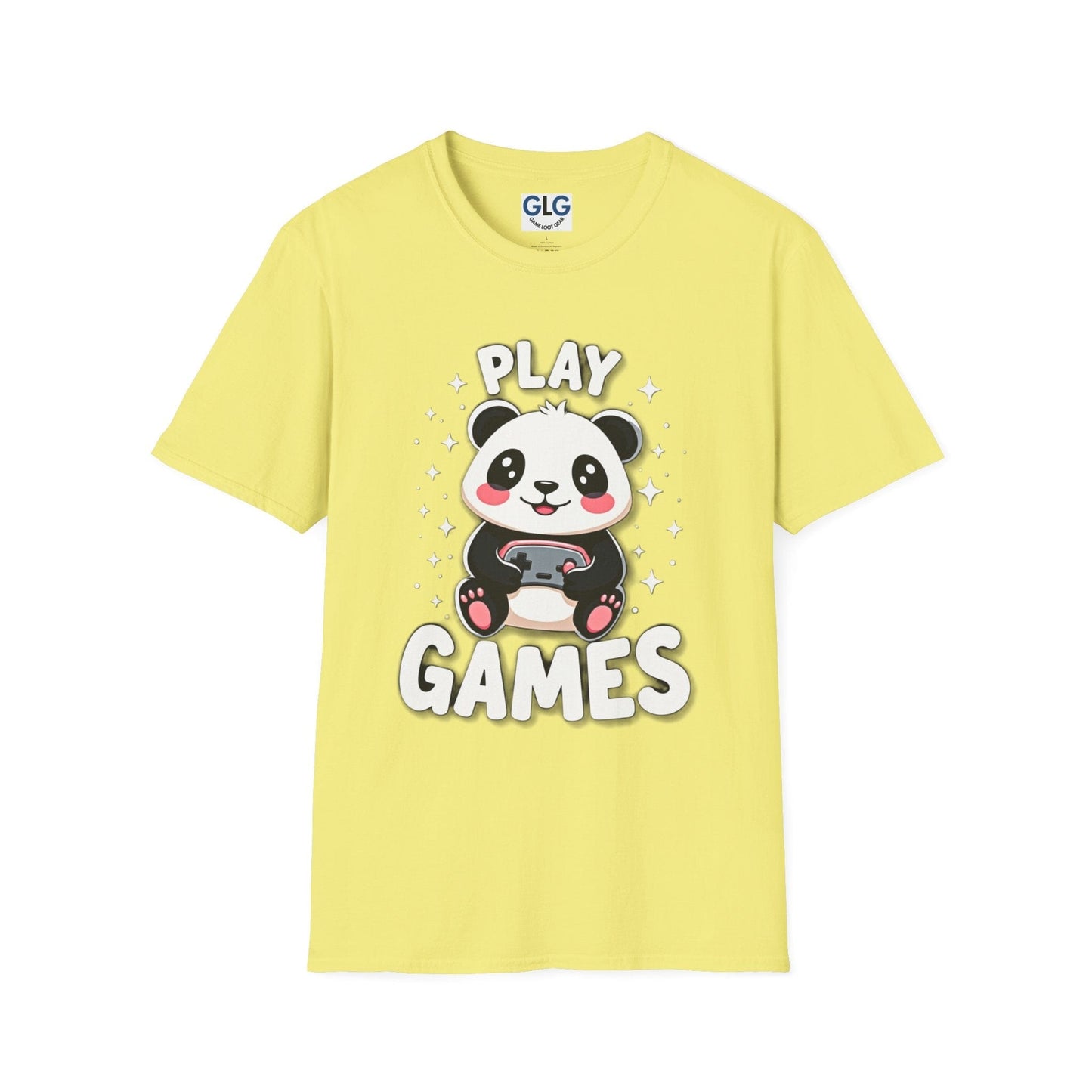 Play Games Panda T-shirt