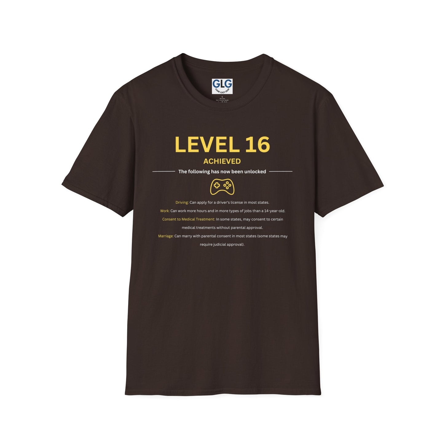 LEVEL 16 The following has now been unlocked T-Shirt