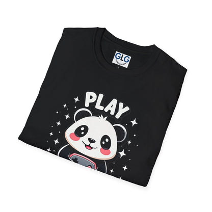 Play Games Panda T-shirt