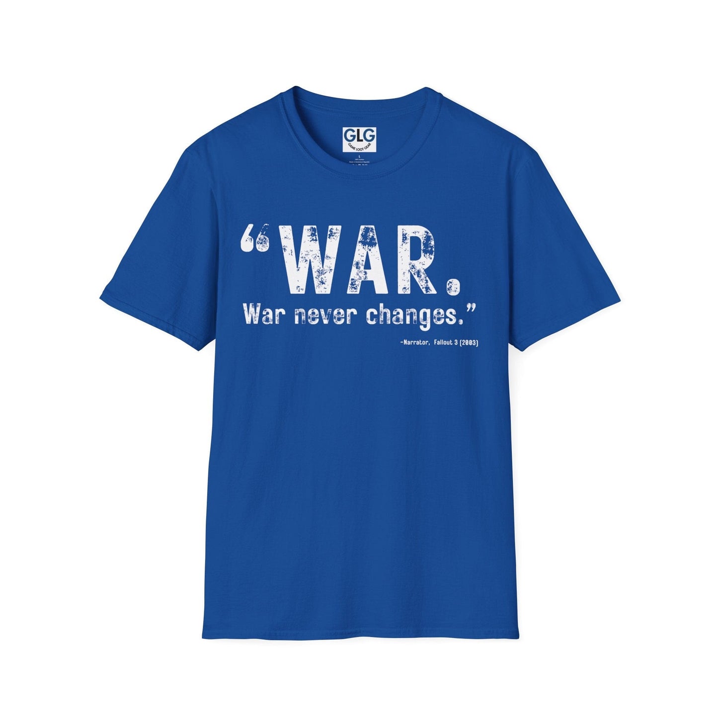 Fallout. War. War never changes. T-Shirt