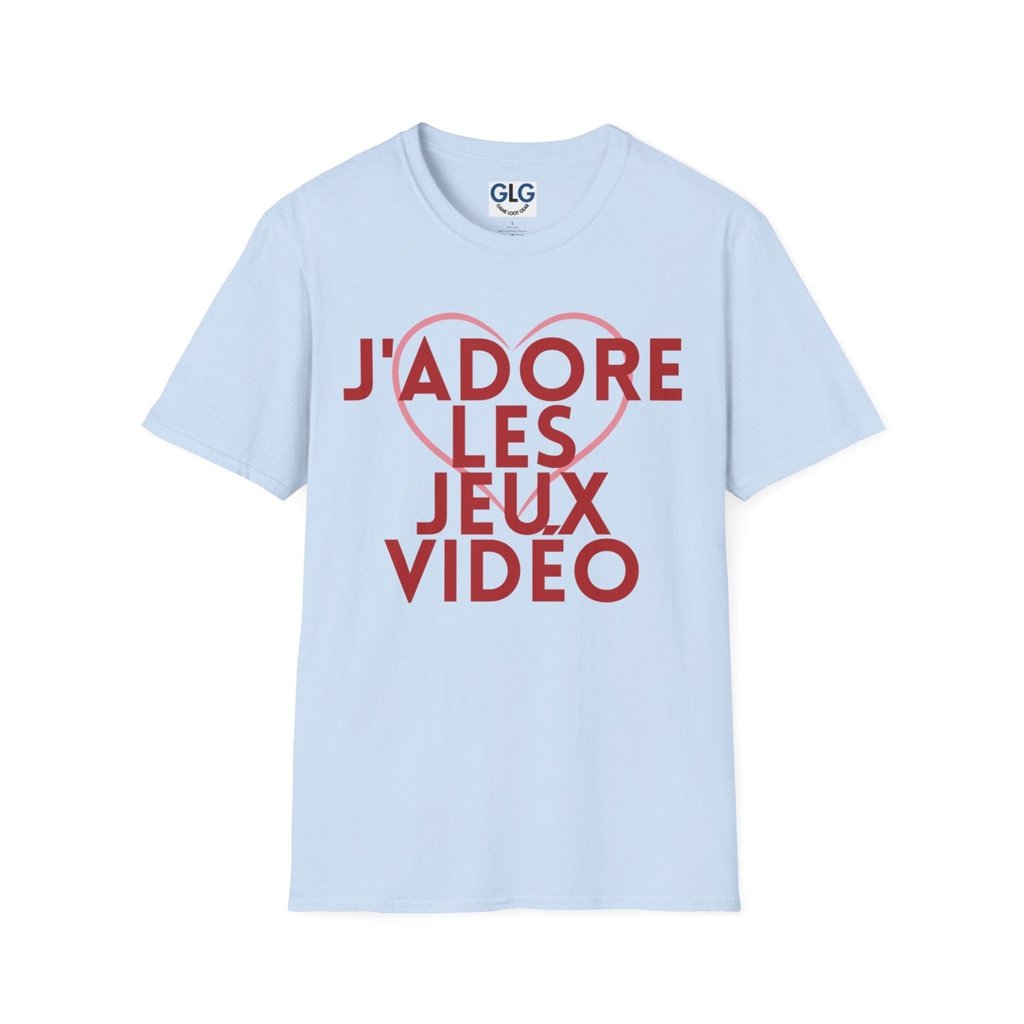 J'adore les jeux vidéo (I Love Video Games, in French) T-Shirt